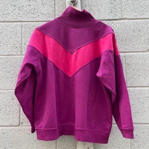 Vintage Color-block Sweatshirt